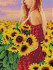 Алмазная мозаика 30*40 на подрамнике "Солнечные дары", полная выкладка, VA021