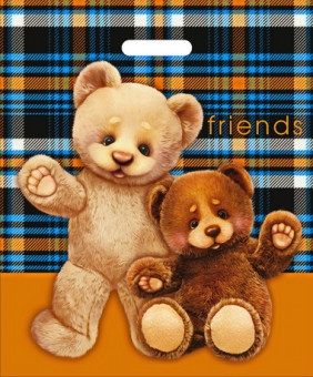 Пакет ПВД (40*47) 45 мкм "Друзья" (50)