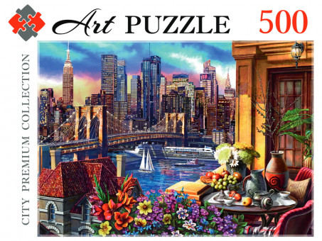 Пазлы 500 элементов "Ночной мегаполис", Artpuzzle/ХК500-0448 Пазлы 500 элементов "Ночной мегаполис", Artpuzzle/ХК500-0448