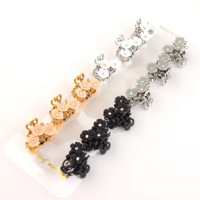 Заколка краб металл(М) 10-86 (12)