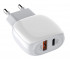 Сетевое зарядное устройство с двумя разъёмами + кабель MicroUSB 1м, цвет белый, Perfeo/LD_B4548 Сетевое зарядное устройство с двумя разъёмами + кабель MicroUSB 1м, цвет белый, Perfeo/LD_B4548