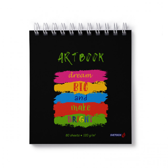 Артбук 166*175мм 80л "Палитра красок", Светоч/80АРТ-008 000634 Артбук 166*175мм 80л "Палитра красок", Светоч/80АРТ-008 000634
