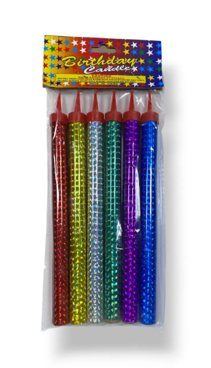 Набор свечей "Фонтан" 12см, 6шт Магистр/MAG-F12