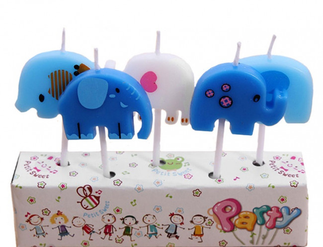 СВЕЧА  цифра  "Слон" (12)