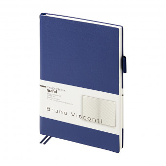 Ежедневник недатированный А5 128л "Grand", синий, BV/3-774/06 (20)