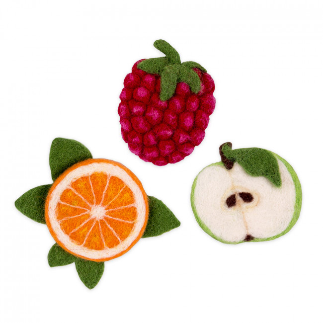 Набор для валяния "Фруктово-ягодные ", Woolla/WB-0168 Набор для валяния "Фруктово-ягодные ", Woolla/WB-0168