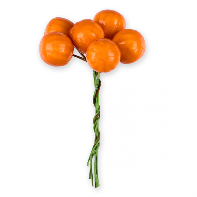 Декоративные элементы 1.5см, тыква,6шт,  Blumentag/VDF-06 (6)