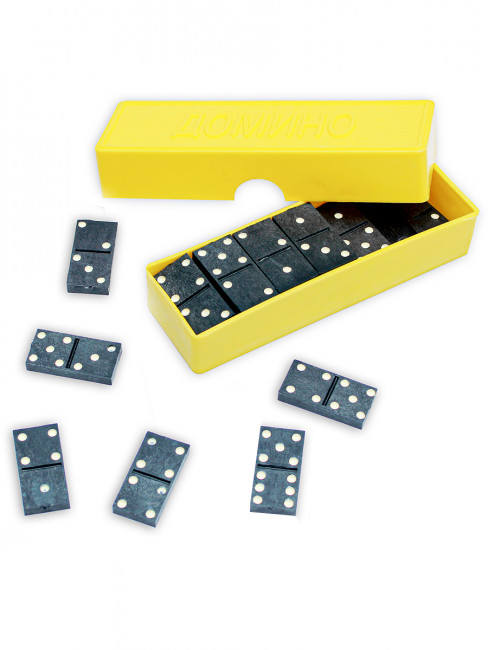 Настольная игра "Домино классическое", Рыжий Кот/ИН-7954