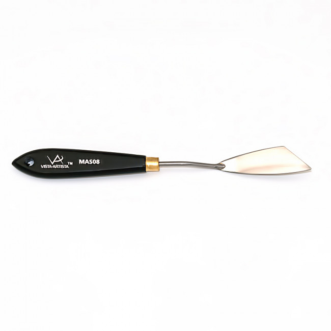 Мастихин художественный, с черной ручкой, VISTA-ARTISTA/MAS08 Мастихин художественный, с черной ручкой, VISTA-ARTISTA/MAS08