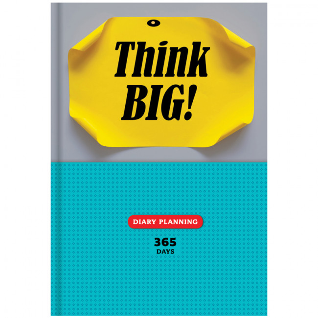 Ежедневник недатированный А5, 176л., 7БЦ BG "Мысли масштабно", матовая ламинация, BG Ежедневник недатированный А5, 176л., 7БЦ BG "Мысли масштабно", матовая ламинация, BG