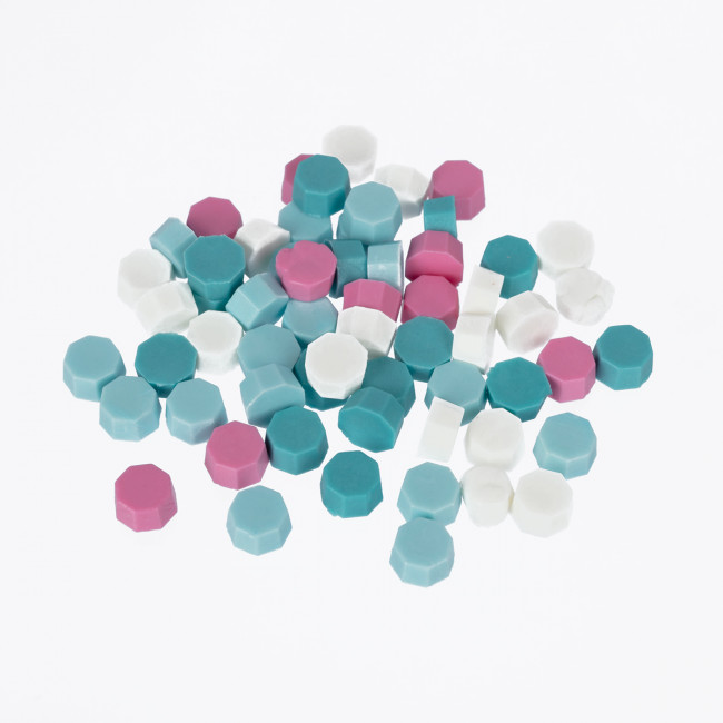 Сургуч 50г восковой, белый-розовый-голубой, Mr.Painter/SWT-02 06 Сургуч 50г восковой, белый-розовый-голубой, Mr.Painter/SWT-02 06