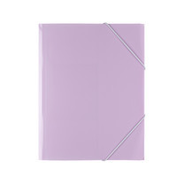 Папка А4 600мкр 35мм на резинке, pastel лиловый, Trend Expert Complete/EC234417 (5)