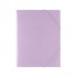 Папка А4 600мкр 35мм на резинке, pastel лиловый, Trend Expert Complete/EC234417 (5)
