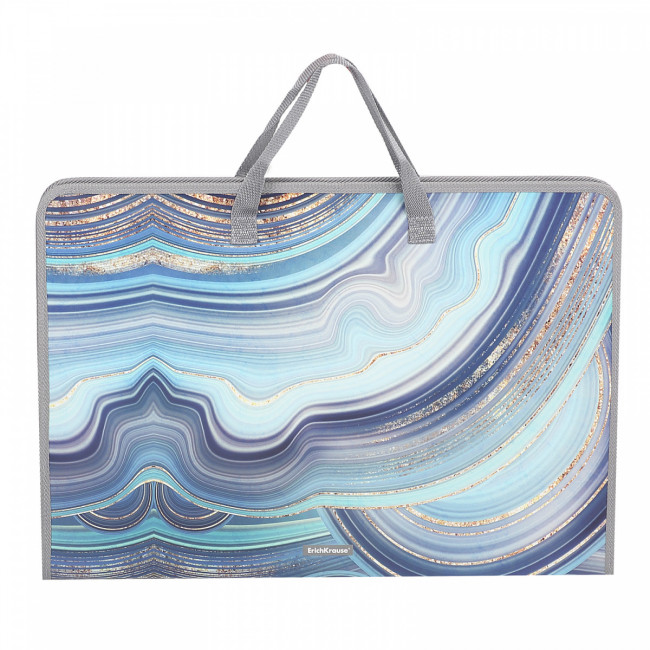 Папка А3 для художника, пластик, на молнии вокруг, 1отд,, "Marble Kyanite" черная, Erich Krause/52854 (15) Папка А3 для художника, пластик, на молнии вокруг, 1отд,, "Marble Kyanite" черная, Erich Krause/52854 (15)