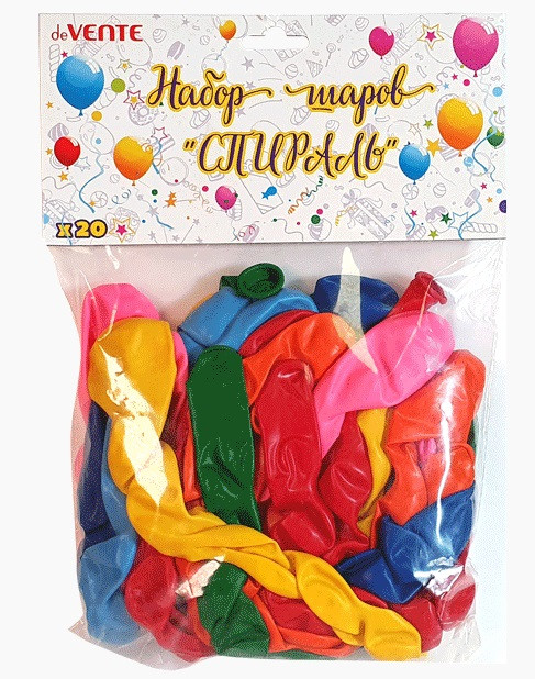 Набор воздушных шаров "Спираль", deVENTE (20)