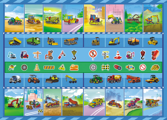 Раскраска с наклейками (А5) РНМ-566 Раскраска с наклейками (А5) РНМ-566