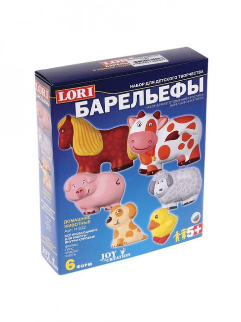 Набор для отливки барельефов"Домашние животные" LORI/Н-022 Набор для отливки барельефов"Домашние животные" LORI/Н-022
