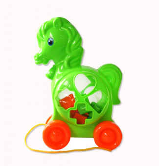 Сортер-каталка лошадка "ASMAR" Сортер-каталка лошадка "ASMAR"