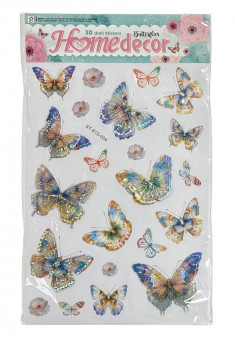 Наклейки декоративные "Бабочки", ST-815