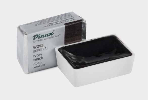 Акварель в кюветах Pinax Кость Жженая - 2.5мл Ser.1 - W293
