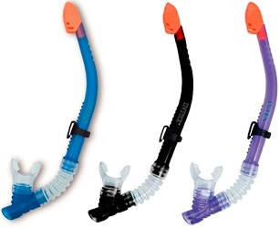 Трубка для плавания EASY-FLO 3 цв. INTEX Новый дизайн.  Возраст: 8+ лет Арт. 55928