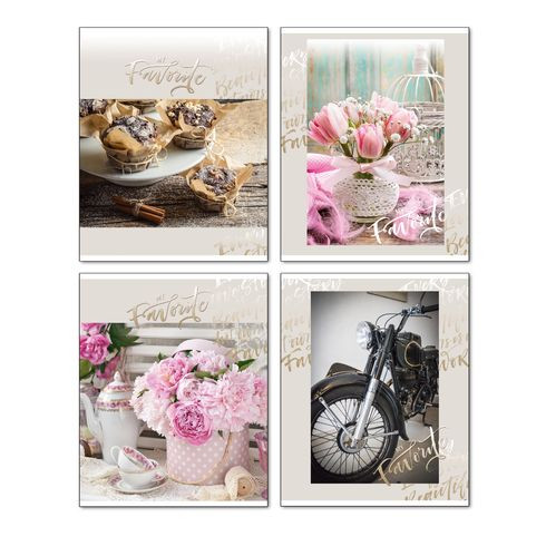 Тетрадь общая А5 скоба 96л. одна линия "My favorite" выборочный лак (ассорти) BG (4/32)