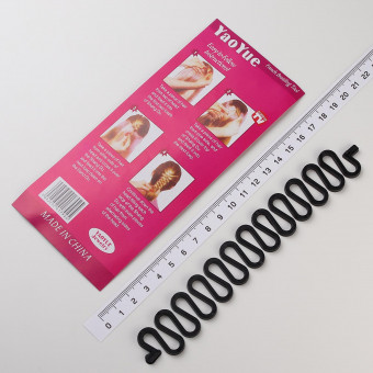 Спиралька для плетения кос 6419-10