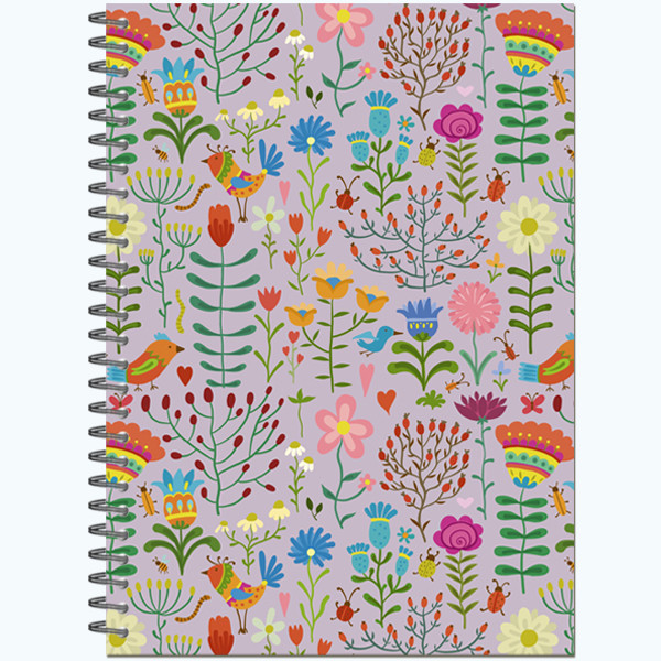 Блокнот-скетчбук 145*200мм 60л "Floral meadows" гребень, Полином/3030 (10) Блокнот-скетчбук 145*200мм 60л "Floral meadows" гребень, Полином/3030 (10)