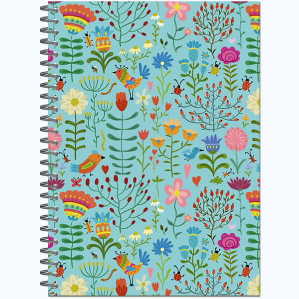 Блокнот-скетчбук 145*200мм 60л "Floral meadows" гребень, Полином/3030 (10) Блокнот-скетчбук 145*200мм 60л "Floral meadows" гребень, Полином/3030 (10)