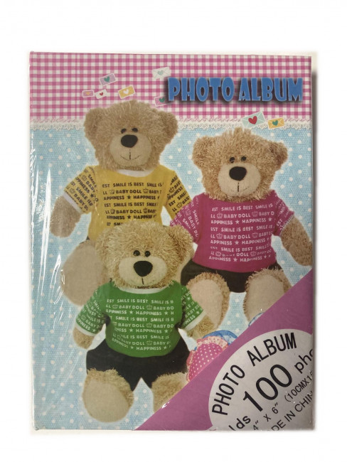 Фотоальбом 10x15 100 фото ASK_100_ 3 Мишки