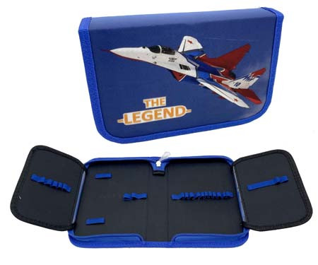 Пенал 1 отд. CE-258 "Истребители" с 2-мя створками, текстиль 21*14*4см (1/1/100) Пенал 1 отд. CE-258 "Истребители" с 2-мя створками, текстиль 21*14*4см (1/1/100)