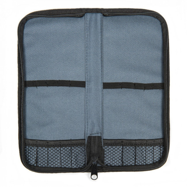 Пенал для кистей на короткой ручке, серый, Pinax/ZIPCASE-S