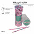 КАРАНДАШ ЧЕРНОГРАФИТОВЫЙ "HappyGraphix. Life Style. Pink dream" НВ 21-0030/67