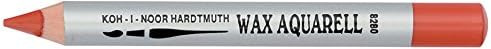 Карандаш восковой акварельный, алый темный, Wax aquarell Koh-I-Noor/8280048002KS (4)