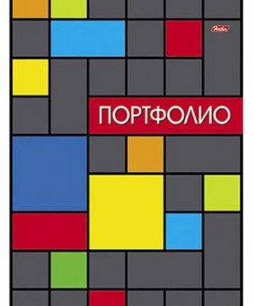 Портфолио пласт.папка Хатбер А4,20 вкл. "Яркая графика" 20AV4_14177 (1/40)