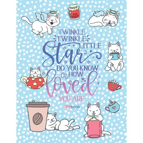 Тетрадь для записей со сменным блоком А5 160л. клетка "Kitty day" ламинация матовая, выборочный лак, круглый корешок, индивидуальная упаковка