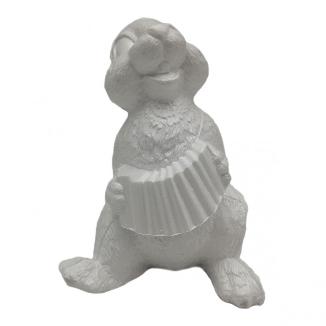 Заготовка 12 х13 х17см для декора "Кролик с гармошкой", 1шт, Love2art/DPZ-R № 035