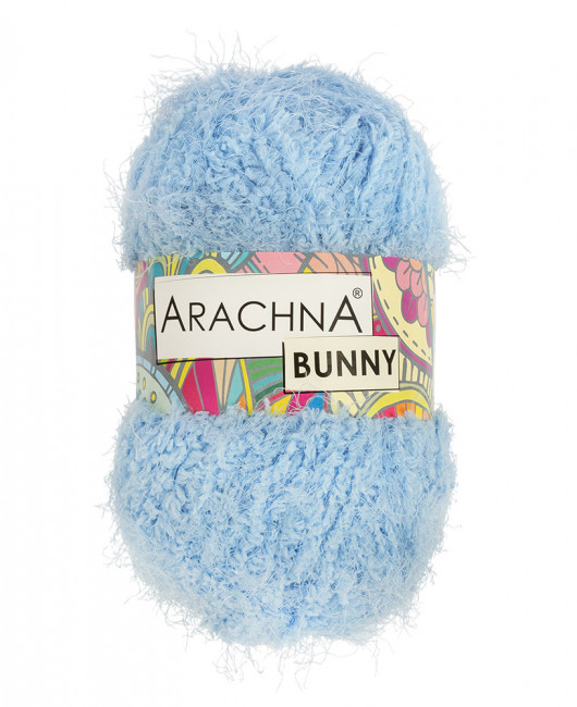 Пряжа ARACHNA "BUNNY"   100% микрополиэстер   . х  100 г  110 м №54 голубой "BUNNY" Пряжа ARACHNA "BUNNY"   100% микрополиэстер   . х  100 г  110 м №54 голубой "BUNNY"