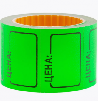 Ценник самоклеющийся 35*25мм, 150 шт., зелёный WENZER OFFiCE (6/60) Ценник самоклеющийся 35*25мм, 150 шт., зелёный WENZER OFFiCE (6/60)