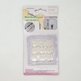 Набор самоклеящихся крючков для гирлянд, 9шт, Микрос/миНУ-5503