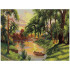 Алмазная мозаика 30*40 на подрамнике "У пруда", полная выкладка, VA024 Алмазная мозаика 30*40 на подрамнике "У пруда", полная выкладка, VA024