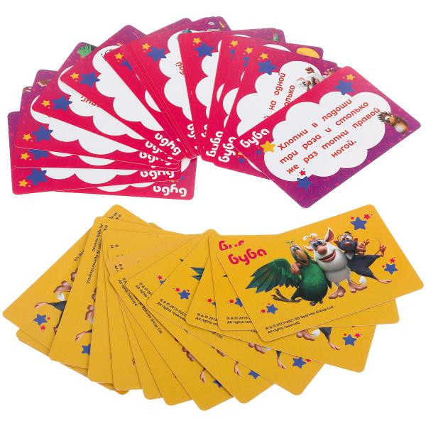 Карточная игра «Весёлые фанты для детей. Буба». Умка Карточная игра «Весёлые фанты для детей. Буба». Умка