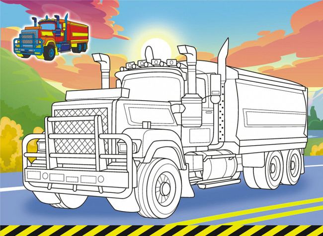 Раскраска (А4) РКСБ-617