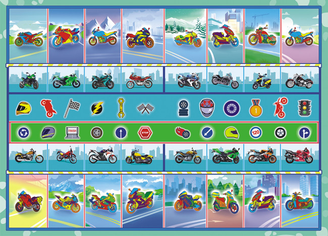 Раскраска с наклейками (А5) РНМ-568 Раскраска с наклейками (А5) РНМ-568
