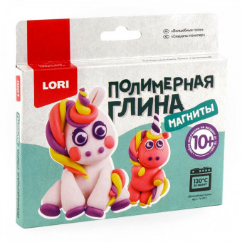 Полимерная глина.Магниты "Волшебные пони" LORI/Пг-007 (12)