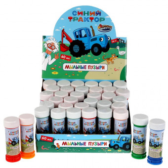 Мыльные пузыри «Синий трактор» 60мл 36шт, Умка