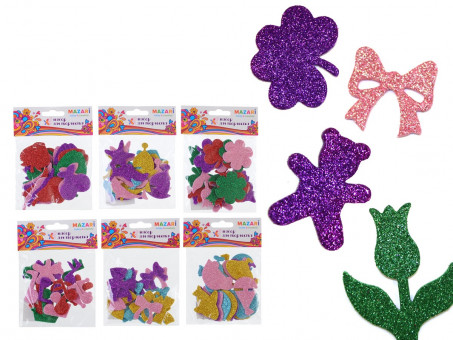 Аппликации 20 деталей из EVA, на клеевом слое, Mazari/M-4243 (24) Аппликации 20 деталей из EVA, на клеевом слое, Mazari/M-4243 (24)