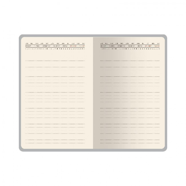 Подарочный набор: недатированный ежедневник А5 "Marseille"+ ручка «Monaco», красный, BV/3-215/03-2