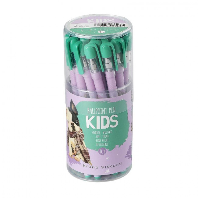 Ручка шариковая 0,5мм синяя "MagicWrite. Бульдог", BV/20-0240/42 (24)