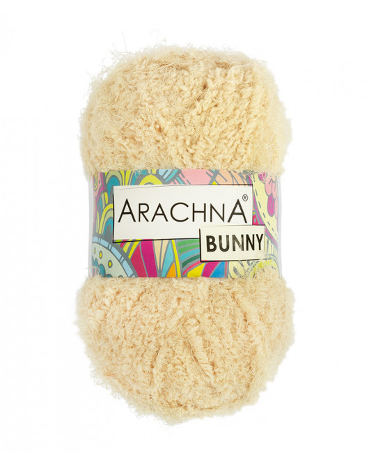 Пряжа ARACHNA "BUNNY"   100% микрополиэстер   . х  100 г  110 м №59 св.бежевый "BUNNY"